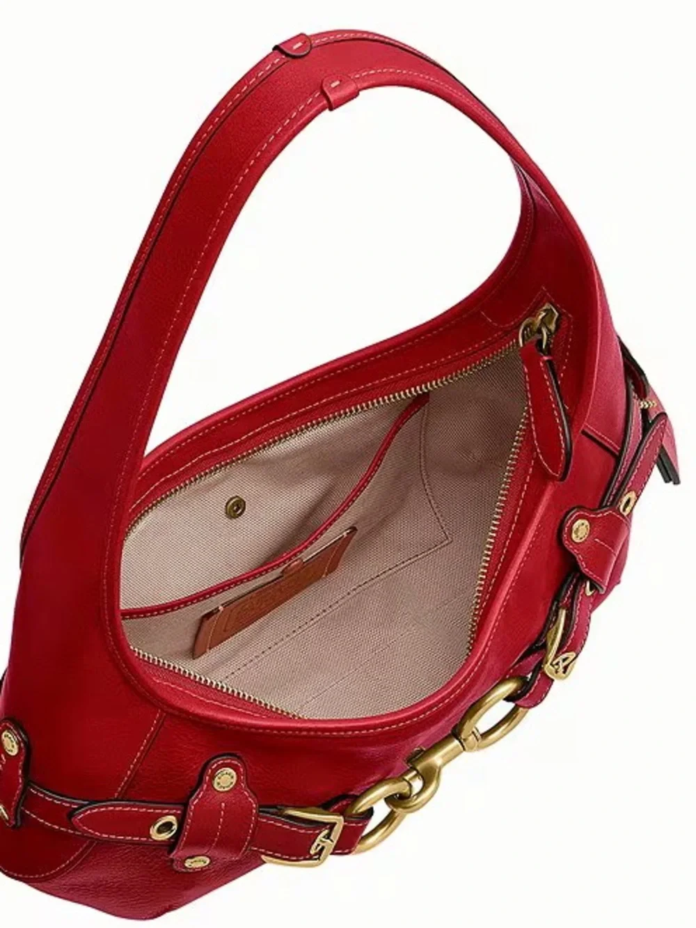 Coach Red Ergo Shoulder Bag